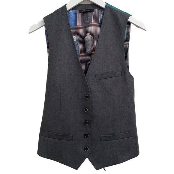 Ted Baker London PippinW Vest Size 36R - Picture 1 of 7